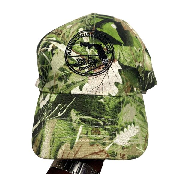 Vintage Other - Florida sugar cane league Camo hat